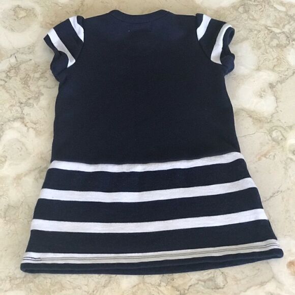 Ralph Lauren Knit Striped Mod Dress - Picture 2 of 4